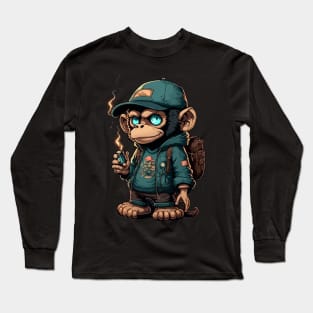monkey lover Long Sleeve T-Shirt